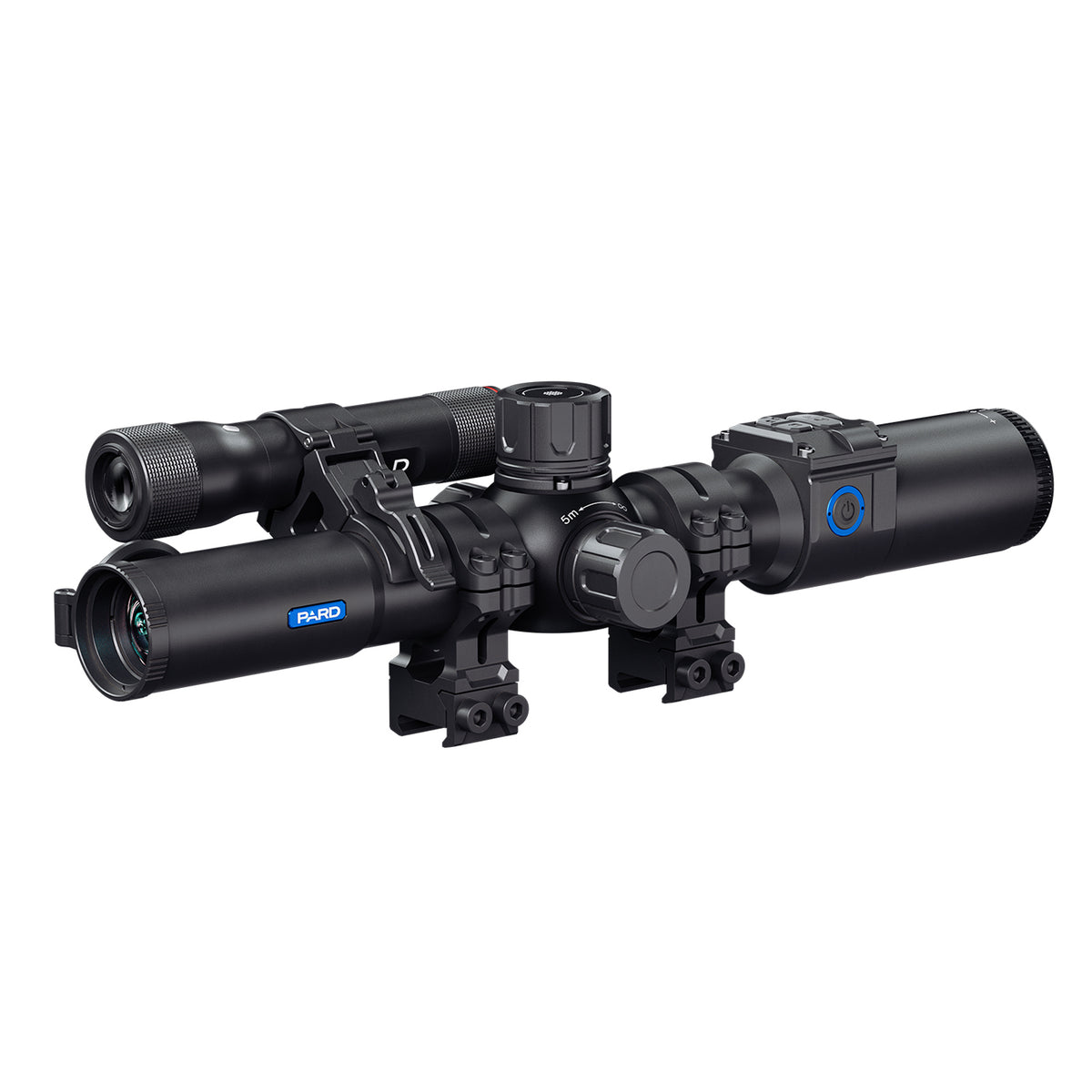 Night Stalker Mini 35mm Digital Day & Night Vision Rifle Scope - Bundle